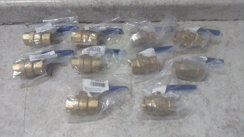 Midwest Control G-F600-100 10 Pk 1 In Connection Size Manual Two-Way Ball Valve-33110084