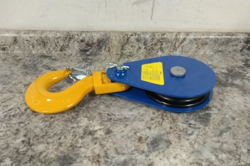 Yoke 6Y-8T8 8 In Sheave Outside Dia 16,000 Lb Working Load Limit Pulley Block-17019755