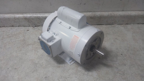 Leeson 113583.00 1 HP 3450 RPM 115/208-230VAC Capacitor-Start Washdown Motor-89593252