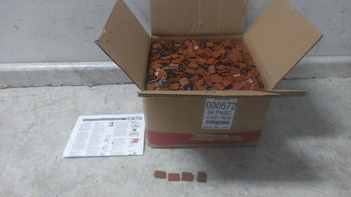 Signode 000572 4000 Pk 3/4 In Strap Width 1 In Length Strapping Seal-27105149