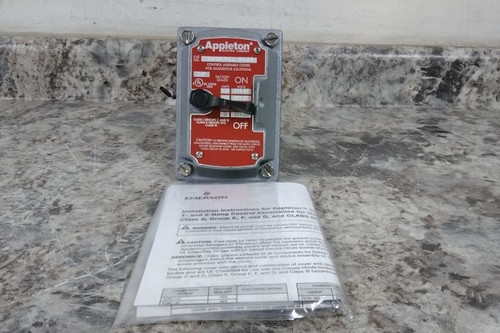 Appleton Electric EDSK-MC2 600VAC 30 A Max Current 2 Pole Motor Switch-35401805