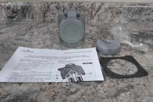 Appleton Electric ADRE3044-75 120/240/480/600VAC 30 A Current Rating Receptacle-43476746