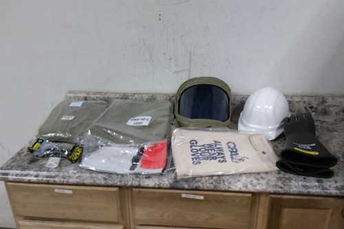Chicago Protective Apparel AG-40-L Size L Olive Color Arc Flash Clothing Kit-10673564