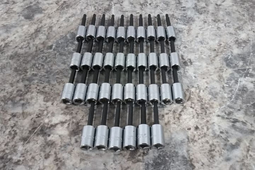 Proto J4990-5M 36 Pk 3/8 In Drive Size 5 mm Tip Size Metric Hex Tip Socket Bit-17832694