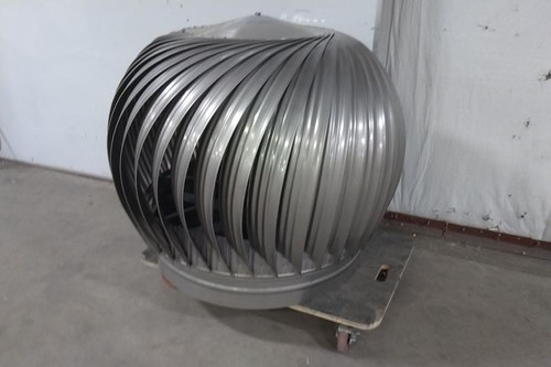 Romlair RR-30 SS 30 In Base Diameter Wind-Driven Roof-Mount Exhaust Fan-33448360