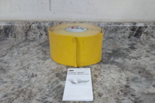 3M 630-4X60 4 In Width 60 Ft Length Yellow Coarse Anti-Slip Tape-39873242