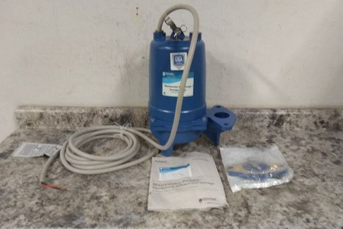 Goulds Water Technology WS1038BF 1 HP 1725 RPM 200VAC Sewage Ejector Pump-15736549