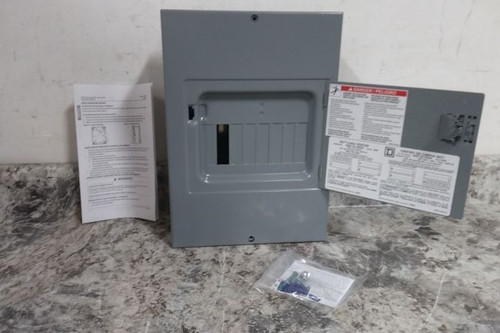 Square D QO612L100DS 120/240VAC 100 Amps 6 Space Load Center-68550565