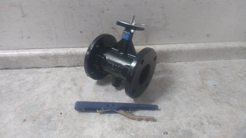 Nibco FC27653 3 3 In Pipe Size Lug Connection Cast Iron Body Butterfly Valve-76509472