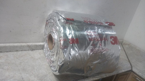 3M PLENUM-WRAP-5A+(24") 24 In Width 50 Ft Length Silver Firestop Strip-43731024