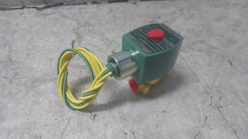 Redhat 8262H022LF 24/DC 1/4 In Pipe Size 24VDC Solenoid Valve-11538749