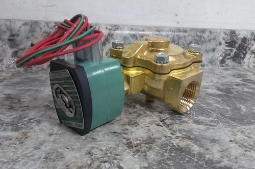 Redhat 8210G014 1 In NPTF Connection 120VAC 2-Way 2-Position Solenoid Valve-58709746