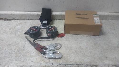 Honeywell Miller MFLEW2-11/12FT 12 Ft Length 2 Leg Personal Fall Limiter-17724556