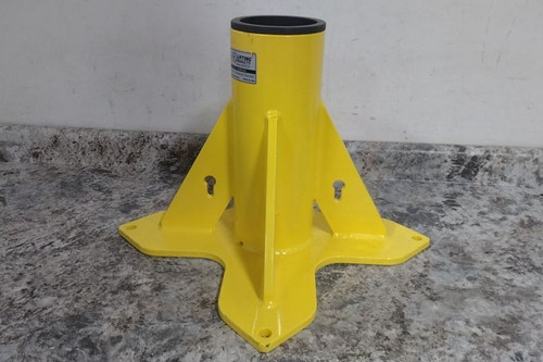 Oz Lifting Products OZPED4 4.56 In Mast Diameter 2,500 Lb Max Load Mounting Base-22935210
