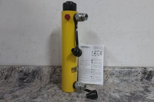 Enerpac RR1010 10 Ton Capacity 10 In Stroke L 10,000 Max PSI Steel Hydraulic Ram-64258495