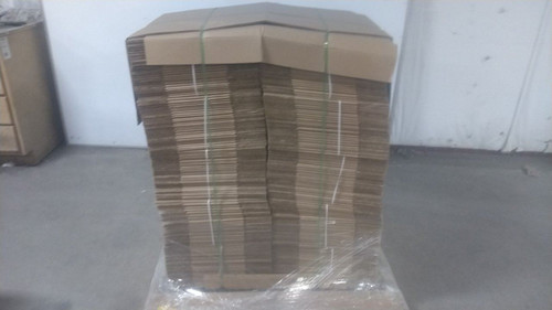 APPROVED VENDOR 22XK23 Shipping Box: 9 in Inside Lg, 8 in Inside Wd, 8 ...