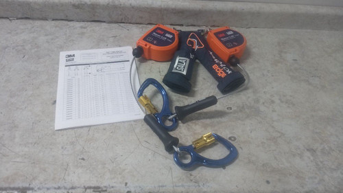 3M DBI-Sala 3500286 8 Ft Length 310 Lb Weight Cap 2 Leg Self Retracting Lifeline-44751804