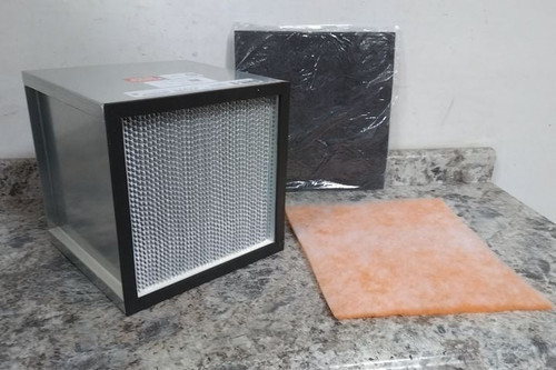 Omni Cleanair HEPA-500H 0.3 Micron 1 Sq Ft HEPA Air Filter-18300444