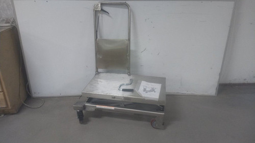 Vestil CART-1000-PSS Corrosion-Resistant Manual Mobile Scissor-Lift Table-62550240