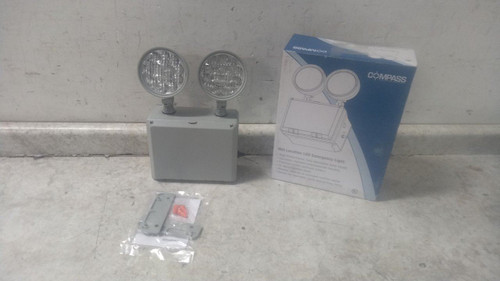 Compass CU2WG 120/277VAC Surface Mount LED Emergency Light-60959406