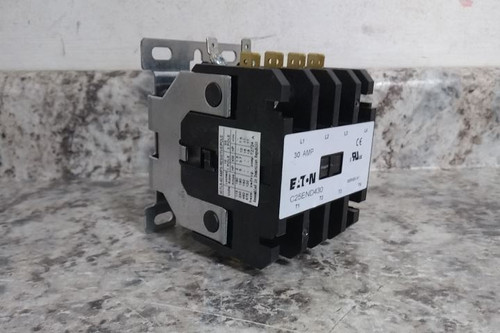 Eaton C25END430A 110-120VAC Three Phase Definite Purpose Magnetic Contactor-86365947