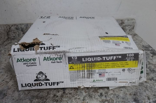 AFC 6202-30-00 1/2 In Trade Size 100 Ft L Liquid-Tight Flex Metal Conduit-13111409