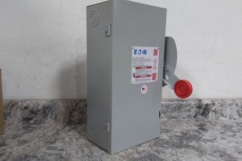 Eaton DH361FGK 600VAC 30 A Three Phase Heavy Duty Fusible Safety Switch-58874012