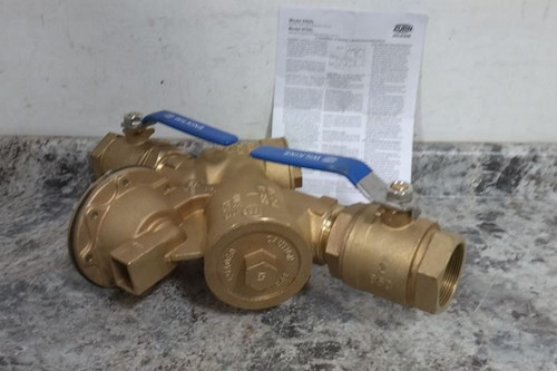 Zurn Wilkins 2-975XL 2 In FNPT Reduced Pressure Zone Backflow Preventer-26195492