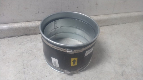Nordfab 8010005316 10 In Duct Diameter Galvanized Steel Vibration Isolator-60309934