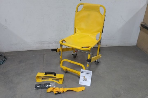 Medsource MS-90044 350 Lb Load Capacity Yellow Aluminum Stair Chair-72847764