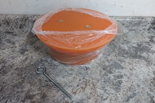 Ultratech 2121 12 In Drain Diameter 5 In Height Orange Drain Plug-79872248