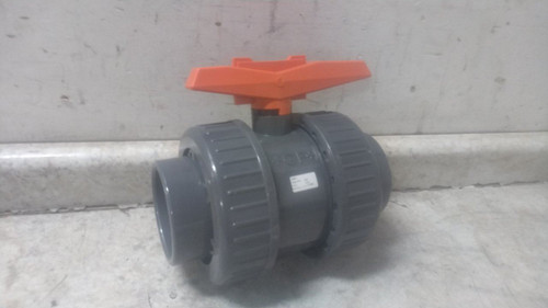 GF Piping Systems 161375009 3 In Connection Size Socket x Socket PVC Valve-95659764