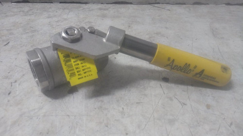 Apollo 7650501A 1 In NPT Connection Two-Piece Manual Two-Way Ball Valve-45173540