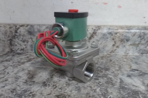 Redhat 8210G089 1 In Pipe Size 120VAC 16.1W 2-Way 2-Position Solenoid Valve-76320528
