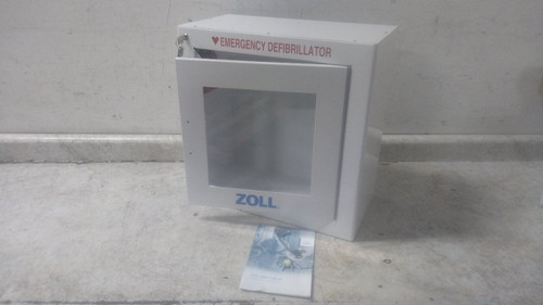 Zoll 8000-0855 17-1/2 In Overall Height White Stainless Steel Wall Cabinet-56829367