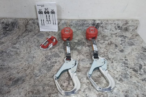 Honeywell Miller MFLC-12-Z7/6FT 6 Ft L 400 Lb Cap 2 Leg Self-Retracting Lifeline-13782054