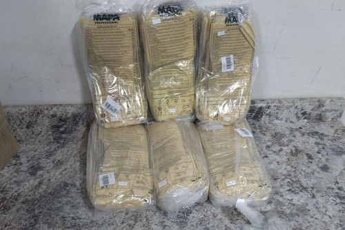 Mapa Professional E-194 72 Pk Size 10 14 In Glove Length Beige Cleanroom Gloves-11482141