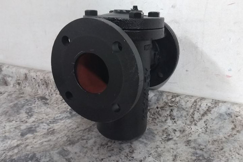 Keckley 31FFS-CI125P34-FBI-GFV 3 In Connection Size Cast Iron Basket Strainer-44290097