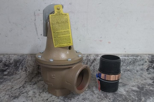 Watts 2 740 030 FS 2 In Inlet 2-1/2 In Outlet Iron Body Pressure Relief Valve-12572006