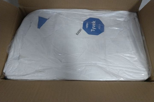 Dupont TD127SWB2X0025CM 25 Pk Size 2XL Blue/White Disposable Coveralls-64687342