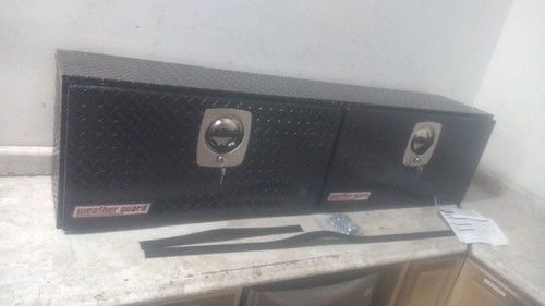Weather Guard 364-5-02 7.9 Cu Ft Storage Cap 64-1/4 In Width Topside Truck Box-49365854