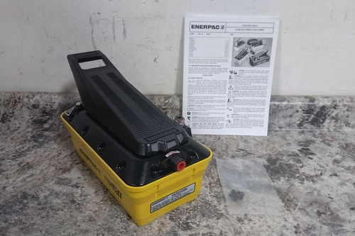 Enerpac PATG1102N 1/4 In FNPT Air Inlet 10000 PSI Cap Air Powered Hydraulic Pump-79334393