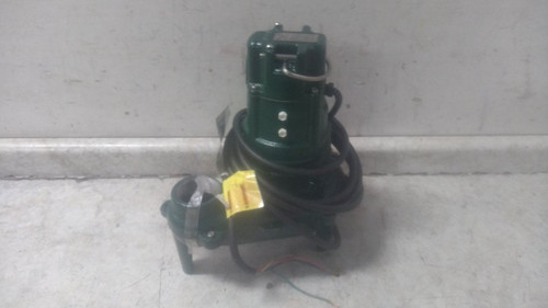 Zoeller G267-H 1/2 HP 1725 RPM 460VAC 21.5 Ft Max Head Sewage Ejector Pump-10426349