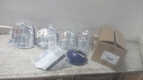 3M 82782-00000 5 Pk 9 In Height 14-1/2 In Width Clear Faceshield Frame-76154974