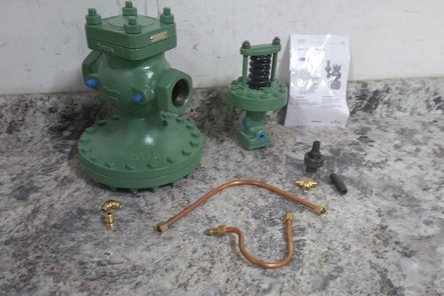 Spence E-C1G9A1B1AN1 1-1/2 In Inlet/Outlet Pilot-Operated Pressure Regulator-63408542