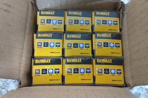 Dewalt DBN18100-2 22500 Pk 1 In Overall Length 1mm Shank Diameter Brad Nails-28511148