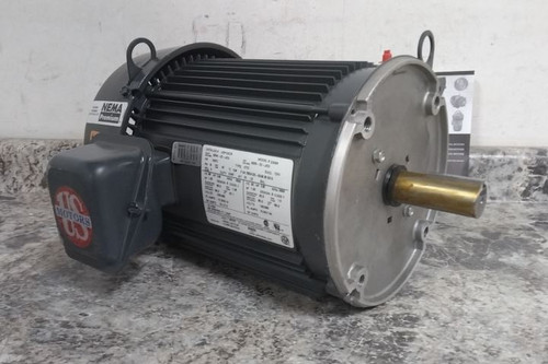 U.S. Motors U5P1DCR 5 HP 3520 RPM 208-230/460VAC 3-Phase General Purpose Motor-82900455