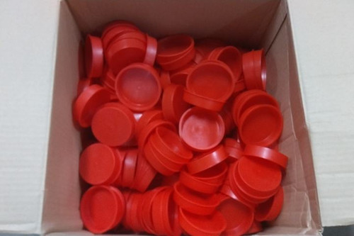 Caplugs T-53 051601HB 500 Pk 3.34 In Overall Diameter Red Tapered Cap/Plug-25119084