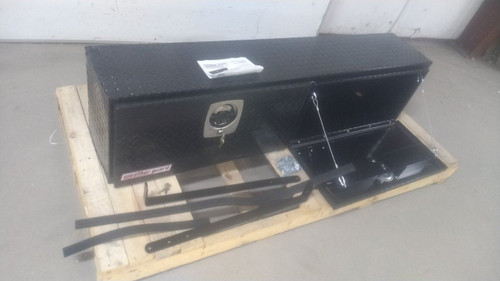 Weather Guard 364-5-02 7.9 Cu Ft Storage Cap 64-1/4 In Width Topside Truck Box-46167654