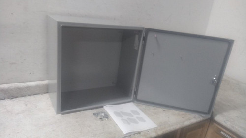 Hoffman CSD202010 20 x 20 x 10 In Gray Steel Wall Mount Enclosure-93553564